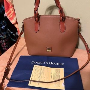 Dooney Satchel BRAND NEW w/o tags, never used, registration card and dust bag